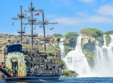 Balıkcı Barınağı Ali Baba Korsan Teknesi İle Şelale Turu