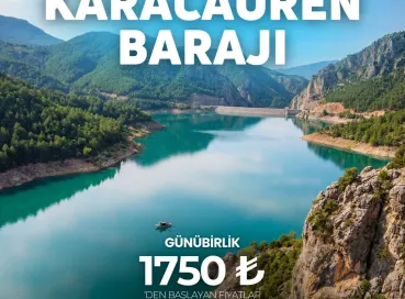 Karacaören Barajı-Kovada Gölü-Eğirdir Gölü-Sagalassos Antik Kenti